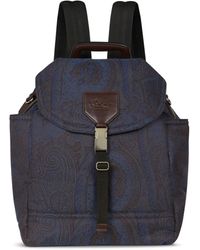 Etro - Pegaso-Motif Backpack - Lyst