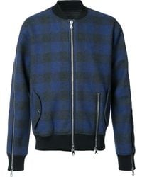 Mostly Heard Rarely Seen - Plaid Bomber Jacket - Lyst
