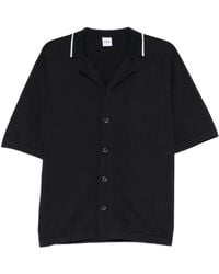 Aspesi - Camp-Collar Knitted Shirt - Lyst