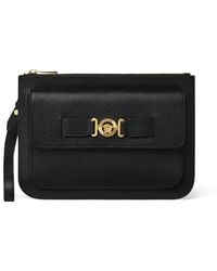 Versace - Small Medusa Biggie Clutch - Lyst