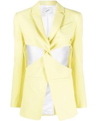 Coperni - Cut-Out Twisted Blazer - Lyst