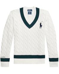 Polo Ralph Lauren - Wimbledon Umpire Cricket Sweater - Lyst