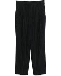TOTEME - Pantalones de vestir a rayas diplomáticas - Lyst