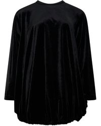 Comme des Garçons - T-Shirt Froncé À Design Superposé - Lyst