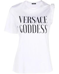 Versace - Goddess T-Shirt - Lyst