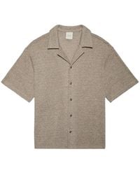 Calvin Klein - Waffle-Knit Short-Sleeve Shirt - Lyst