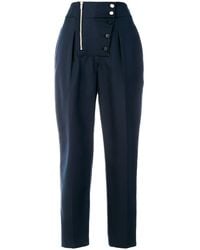 Calvin Klein - High Waisted Trousers - Lyst