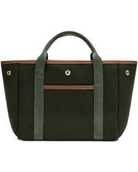 Rue de Verneuil - Small Traversée Leather-Trim Tote Bag - Lyst