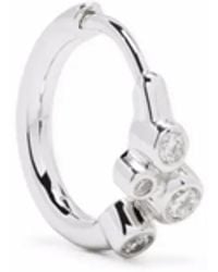 Maria Black - 14Kt Elena Diamond Huggie Earring - Lyst