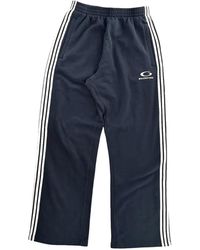 Balenciaga - Logo-Print Side-Stripe Track Pants - Lyst
