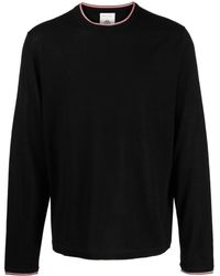 Paul Smith - Logo-embroidered Crew-neck Jumper - Lyst