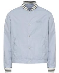 MM6 by Maison Margiela - Ribbed-Trim Logo Jacket - Lyst