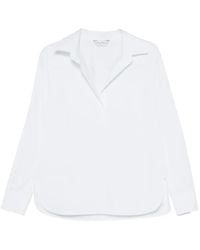 Max Mara - Camisa De Algodón Stretch - Lyst
