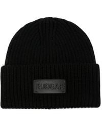 Rudsak - Logo-Patch Beanie Hat - Lyst