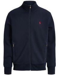 Polo Ralph Lauren - Embroidered-Logo Zip-Up Sweatshirt - Lyst