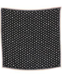 Fendi - Falena Dots Print Silk Scarf - Lyst
