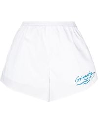 Givenchy - Shorts Met Logoprint - Lyst