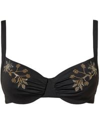 Twinset - Underwired Bikini Top With Studs - Lyst
