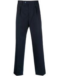 Etro - Side-Band Gabardine Trousers - Lyst