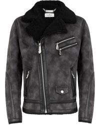 Philipp Plein - Zip-Up Biker Jacket - Lyst