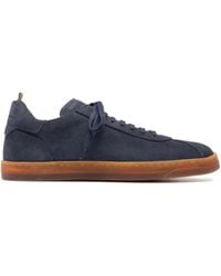 Officine Creative - Karma Lace-Up Suede Sneakers - Lyst
