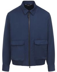 Brioni - Zip-Up Shirt Jacket - Lyst