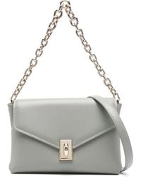 Furla - Schultertasche Aus Leder - Lyst