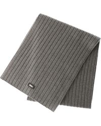 Herno - Ribbed-Knit Cashmere Scarf - Lyst