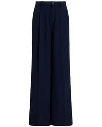 Ralph Lauren - Pantalon Ample À Design Plissé - Lyst