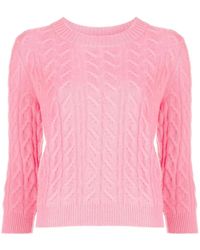 N.Peal Cashmere - Cable-Knit Cashmere Jumper - Lyst