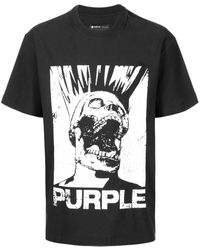Purple Brand - Graphic-print Short-sleeve T-shirt - Lyst