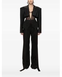 Nissa - Cropped Blazer - Lyst