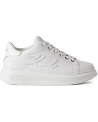 KARL LAGERFELD - Kapri Signia Low-Top Sneakers - Lyst