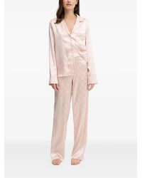 Guess - Sylvie Logo Pajamas - Lyst