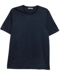 Corneliani - Logo-Embroidered T-Shirt - Lyst