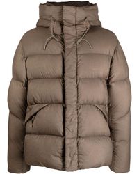 C.P. Company - High-neck Hooded Puffer Jacket - Lyst