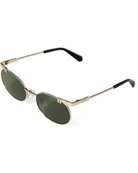 Off-White c/o Virgil Abloh - Oval-Frame Sunglasses - Lyst