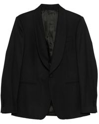 Lardini - Shawl-Collar Single-Breasted Jacket - Lyst