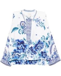 CAMILLA - A Ceramic Garden Blouse - Lyst