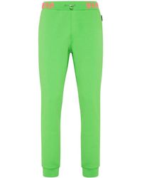 Philipp Plein - Skull And Bones Logo-Waistband Track Pants - Lyst
