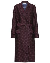 Pierre Louis Mascia - Geometric-Pattern Dressing Gown - Lyst
