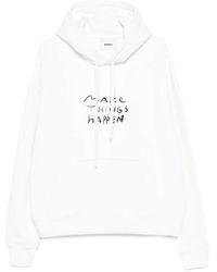Bonsai - Embroidered Cotton Hoodie - Lyst