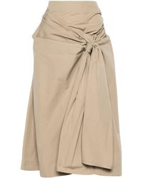 Bottega Veneta - Skirt With Knotted Detail - Lyst