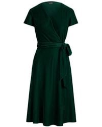 Ralph Lauren - Karla Wrap-Style Midi Dress - Lyst