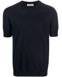 Jil Sander - Round Neck T-shirt - Lyst