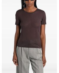 Anine Bing - Round-neck Short-sleeve T-shirt - Lyst
