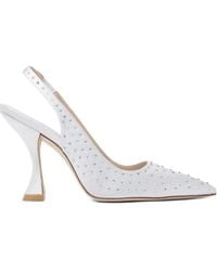 Stuart Weitzman - 100Mm Glam Xcurve Pumps - Lyst