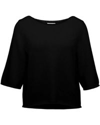 Allude - Boatneck Knitted Sweater - Lyst
