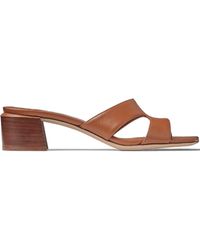 Jimmy Choo - Ellison 45Mm Leather Mules - Lyst