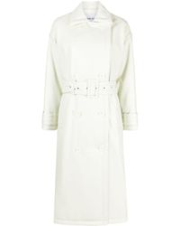 Stand Studio - Emily Double-breasted Belted Trench Coat - Lyst